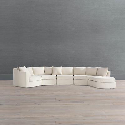 Pippa 5-pc. Left-Facing Lounge Sectional - Lush Pacific - Frontgate