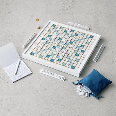 Scrabble Bianco Board Game - Frontgate