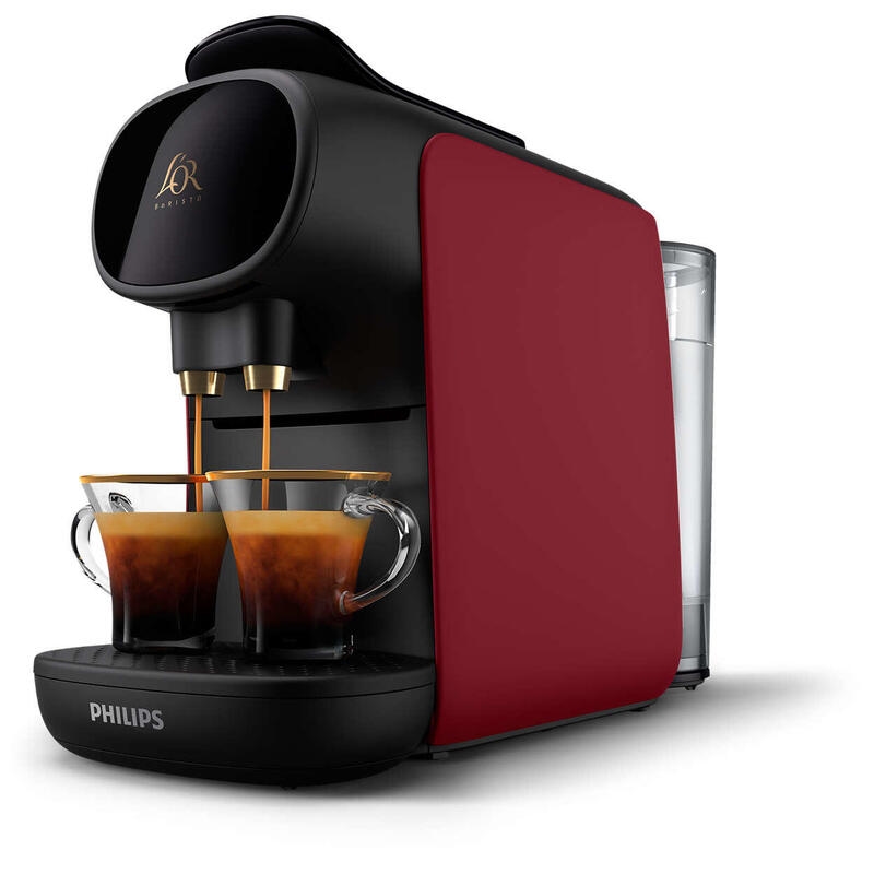 Philips Kapselkaffeemaschine L'Or Barista Sublime Lm9012 50 Kompatibel mit Nespresso und L'Or Schwarz und Rot Kapseln Image