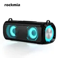 Altoparlante con luci a LED RGB Rockmia popolare EBS-045 BT 5.0 lettore musicale Bluetooth senza fili portatile supporto per scheda TF integrato Micrphone