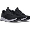 Trainingsschuh UNDER ARMOUR "UA W Charged Aurora 2", Gr. 41, schwarz (schwarz, schwarz, metallic warm silber), Textil, Synthetik, sportlich, Schuhe