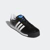 Sneaker ADIDAS ORIGINALS "SAMOA", Gr. 42,5, schwarz-weiß (core schwarz, cloud weiß, gold metallic), Leder, Synthetik, sportlich, Schuhe