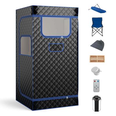 Costway Portable Steam Sauna for Home Full Body Sauna Box with 3L - See Details