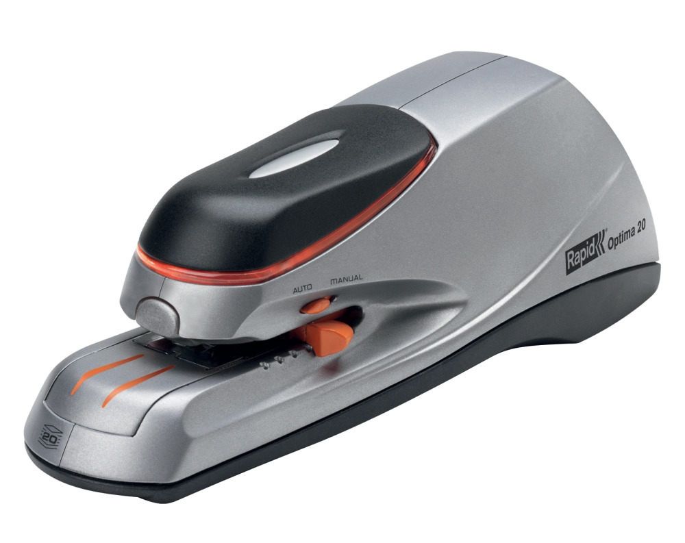 Rapid Elektro-Heftgerät Optima 20E 20 Blatt weiß Image