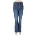 J.Crew Jeans - Mid/Reg Rise: Blue Bottoms - Women's Size 28