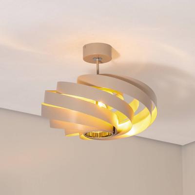 Euluna Deckenleuchte Vento, beige, Ø 50 cm Image