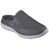 Clog SKECHERS "SUMMITS", Herren, Gr. 47,5, grau, Textil, sportlich, Schuhe Sommerschuh, Sommerschuh, Schlappen, Urlaub, im sportiven Look