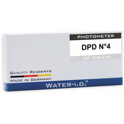 Tabletten dpd N°4 für PoolLab, 50 Stück - Water-i.d.