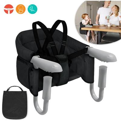 Faltbarer Tischsitz für Babys, Booster-Sitz mit Anti-Rutsch-Klemmen, ergonomischer Rückenlehne und Image