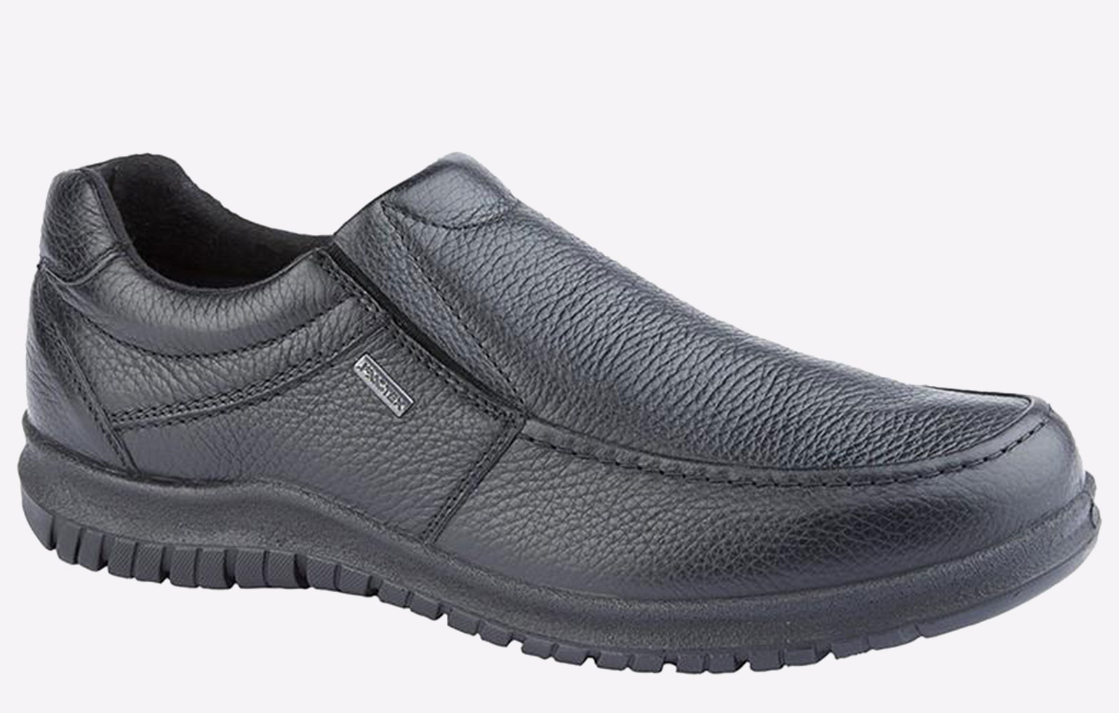 Imac Denman Waterproof Leather Shoes Mens - Black - Size UK 9.5 | Imac Sale | Discount Designer Brands