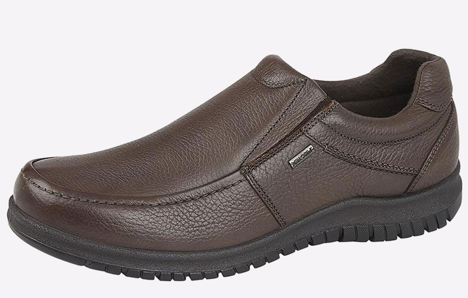 Imac Denman Waterproof Leather Shoes Mens - Brown - Size UK 9.5 | Imac Sale | Discount Designer Brands