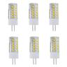 6 pz g4 led luci bi-pin 180 lumen 3 w 33 led perline smd 2835 220 v 110 v