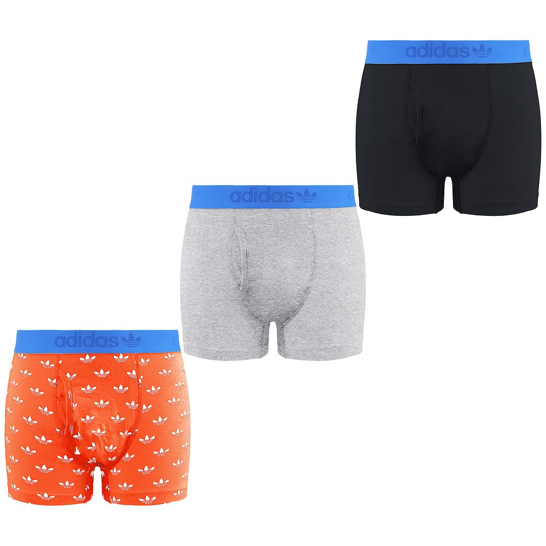 Adidas 3-Pack-Komfort Flex Herren Multikolor-Baumwollstämme Image