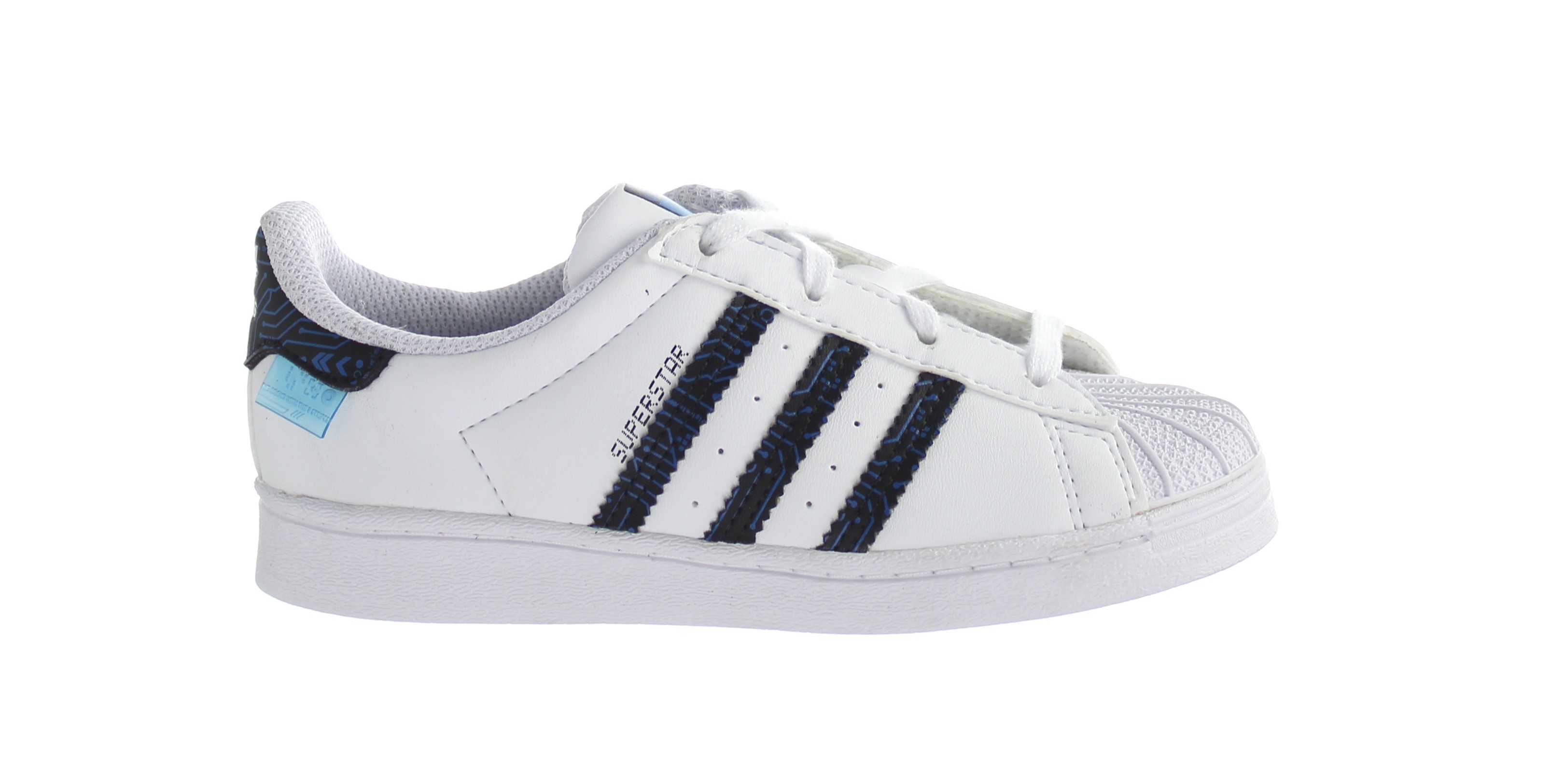 Adidas Superstar i Kinder weiße Trainer Image