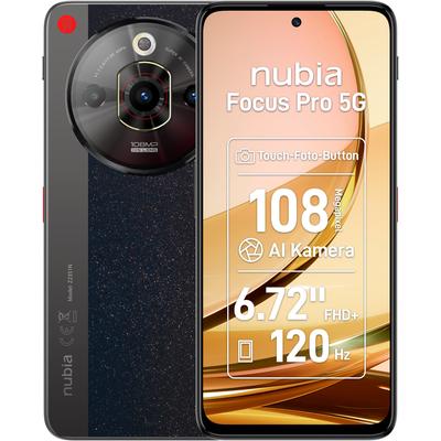 NUBIA Smartphone "Focus Pro 5G", schwarz, 256 GB, Mobiltelefone