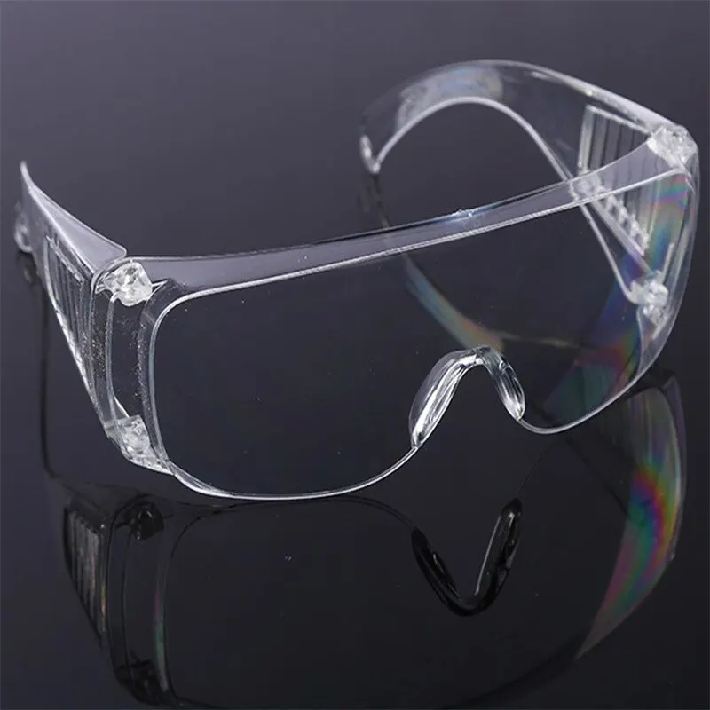 Lunettes de protection à obturateur, transparentes, Anti-vent, sable, Anti-choc, assurance du travail, lunettes de protection, matériau PC Transparent