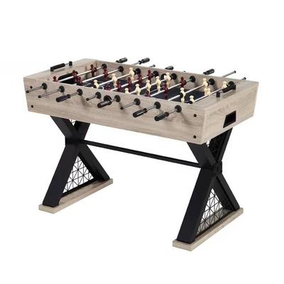 Sturdy X-Leg Industrial Modern Style 48-inch Foosball Table with 2 Balls - 48 x 24 x 32 Inches (L x W x H)