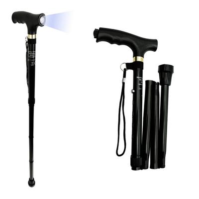 Maximex Gehstock faltbar mit LED, 30 x 14 x 3,5 cm Image