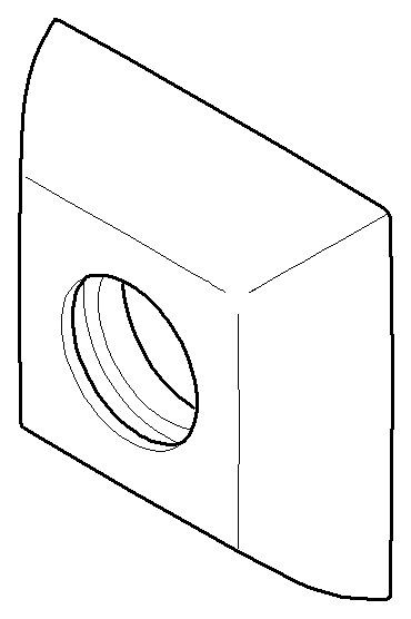 Dornbracht Rosette Ersatzteile 092791005 55,7 x 55,7 x D. 22 mm Champagne (22kt Gold) 092791005-47 Image