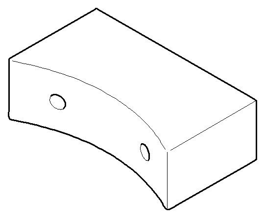 Dornbracht Halter für Seifenschale Ersatzteile 081730502 60 x 34 x 20 mm Dark Platinum gebürstet 081730502-99 Image