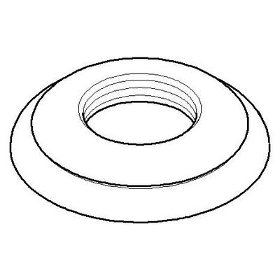 Dornbracht Rosette Ersatzteile 092735001 D. 55 x 10 mm Platin 092735001-08 Image