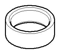 Dornbracht Ring Ersatzteile 092810020 D. 20 x 7,5 mm Platin 092810020-08 Image