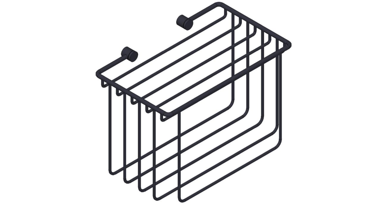 Giese Handtuchkorb schwarz matt, 30177-14 30177-14 Image