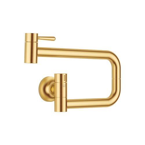 Dornbracht POT FILLER Kaltwasserventil VAIA 30805809 Messing gebürstet (23kt Gold) 30805809-28