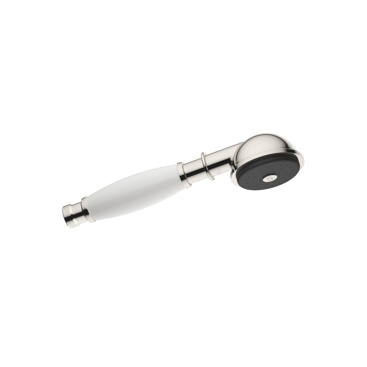 Dornbracht Metall-Handbrause mit Porzellangriff (weiß) MADISON 28002970 Platin 28002970-08 Image