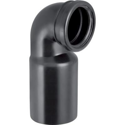 Geberit PE Wand-WC-Bogen 90 Gr DN100/90 für senkrechte Montage 367925161 Image