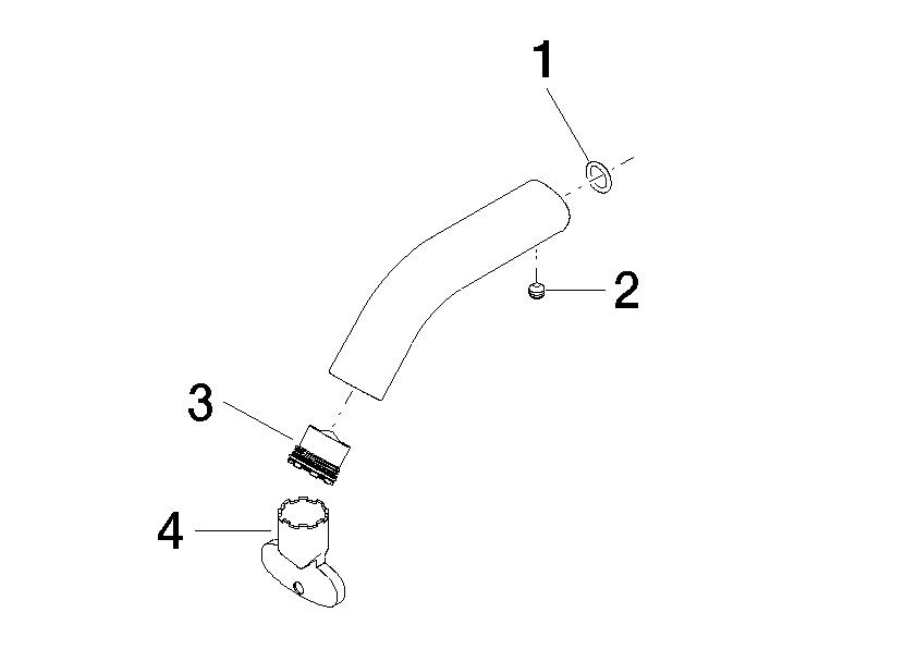 Dornbracht Auslauf Ersatzteile 90110621200 90 x 145 x 35 mm, 5,68 l/min. Messing gebürstet (23kt Gol 90110621200-28 Image