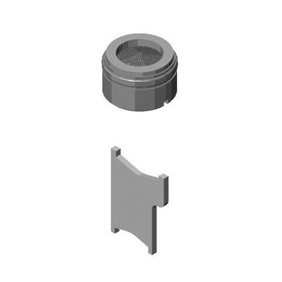 Dornbracht Luftsprudler mit Schlitz Ersatzteile 90230102605 M24x1 Chrom 90230102605-00 Image