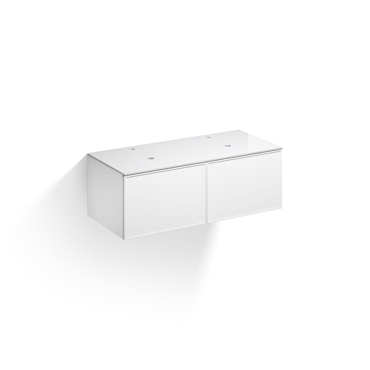 Alape Möbelmodul Arkta 6016167 1200x400 Carrara/Weiß 6016167251 Image