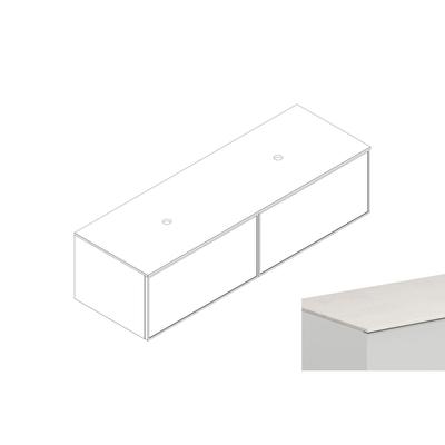 Alape Möbelmodul Arkta 6020177 1600x400 Carrara/Weiß 6020177251 Image