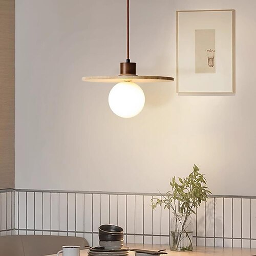36 cm Single Design Pendelleuchten Metall Stein Moderne Modern 85-265V Image