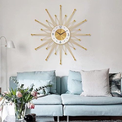 Wanduhr Mode einfache Persönlichkeit kreative dekorative Wanduhr Wanduhren für Wohnzimmer Image