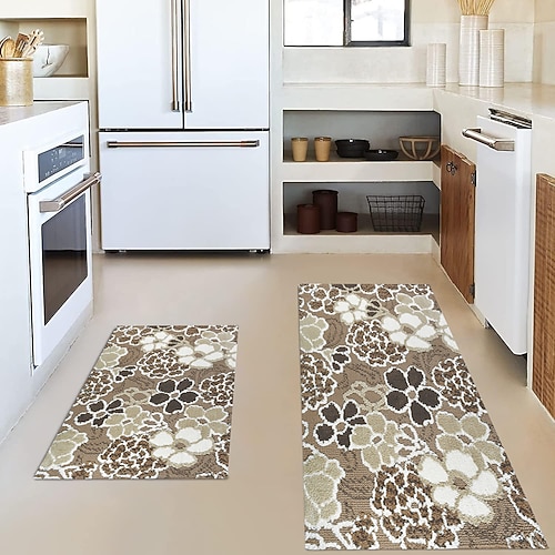 Bauernhaus Hühnerbereich Teppich Küchenmatte rutschfeste ölfeste Bodenmatte Wohnzimmerteppich Indoor Outdoor Matte Schlafzimmer Dekor Badezimmermatte Eingangsteppich Türmatte Image