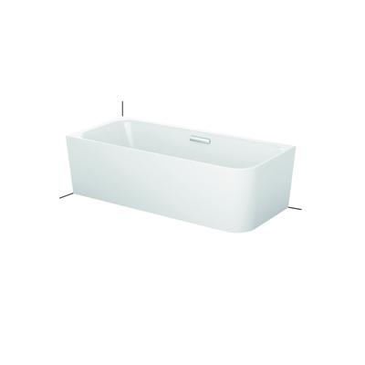 Bette Art IV Ecke links 3480 CERHK, 185x80x42 cm S H: 56 cm snow, 3480-440CERHK 3480-440CERHK Image