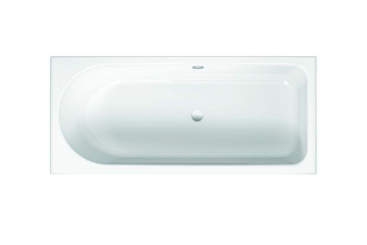 Bette Rechteck-Badewanne Ocean 8858, 150x70x45 cm FE re Überlauf hinten weiß Glasurplus, 8858-000PLU 8858-000PLUS Image