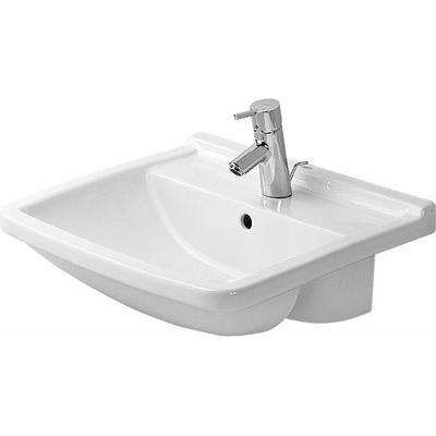 Duravit Starck 3 Halbeinbauwaschtisch Weiß Hochglanz 550 mm - 03105500001 03105500001