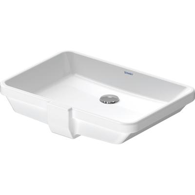 Duravit Einbauwaschtisch Weiß Hochglanz 525 mm - 0316530000 0316530000