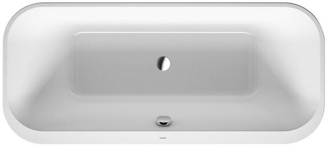 Duravit Happy D.2 Plus Badewanne Weiß / Graphit Supermatt 1800x800 mm - 700453800000000 700453800000000 Image