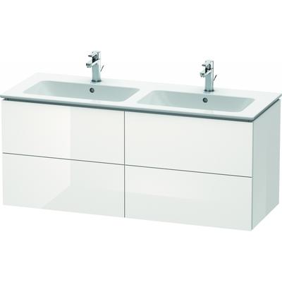 Duravit L-Cube Waschtischunterbau wandhängend Weiß Hochglanz 1290x481x550 mm - LC625902222 LC625902222