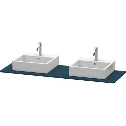 Duravit XSquare Konsole Nachtblau Seidenmatt 1600x550x16 mm - XS063HB9898 XS063HB9898