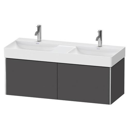 Duravit XSquare Waschtischunterbau wandhängend Graphit Matt 1184x460x397 mm - XS4064049490F00 XS4064049490F00