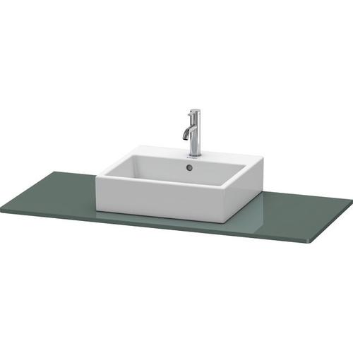 Duravit XSquare Konsole Dolomiti Grau Hochglanz 1200x550x16 mm - XS060F03838 XS060F03838