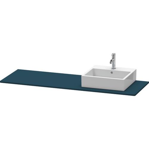 Duravit XSquare Konsole Nachtblau Seidenmatt 1600x550x16 mm - XS060HR9898 XS060HR9898