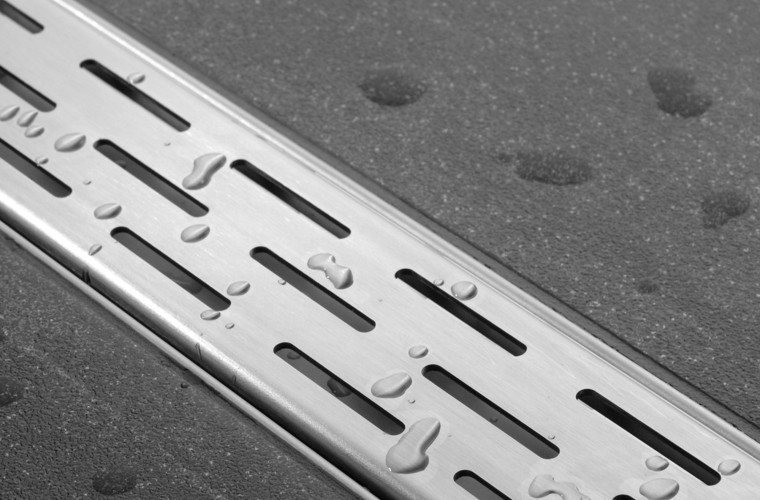 ESS Easy Drain Compact FF 100 cm, 50 mm Sperrwasserh., einteiliges Rost, EDCOMFF 1000-50 EDCOMFF1000-50 Image