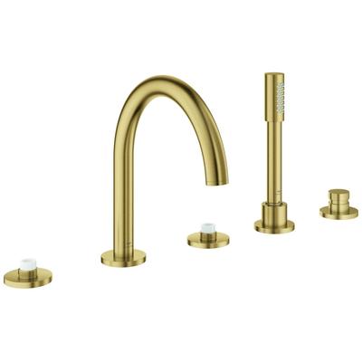 GROHE 5-Loch Wannenarmatur Atrio Private C. 25224 für Hebelgriffe cool sunrise geb., 25224GN0 25224GN0 Image