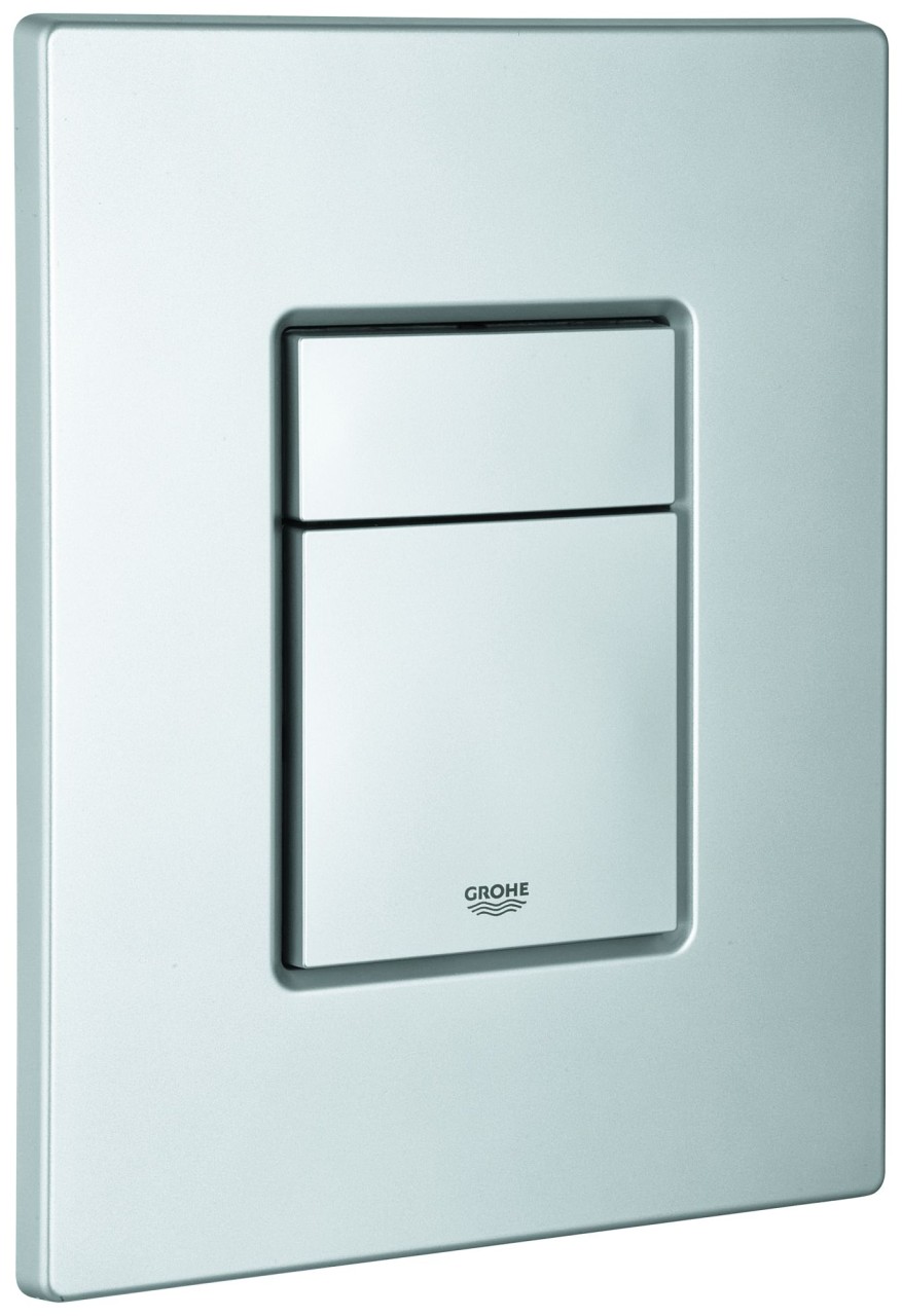 Grohe Abdeckplatte 42371 mit Drucktaste titanium, 42371BR0 42371BR0 Image